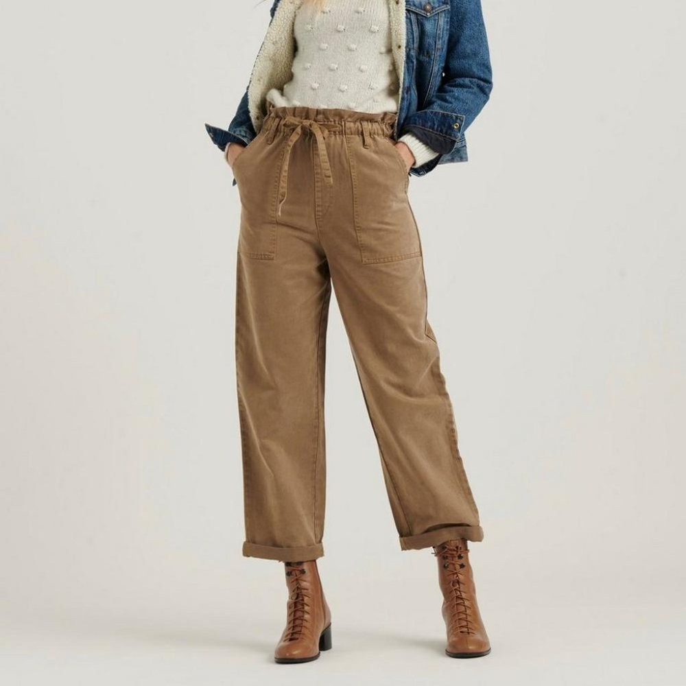 Lucky Brand Tan Women's Trousers